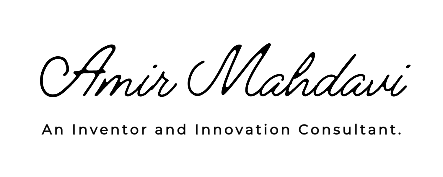 Amir Mahdavi – an inventor and innovation consultant empowering people to create meaningful change through innovation and creativity.